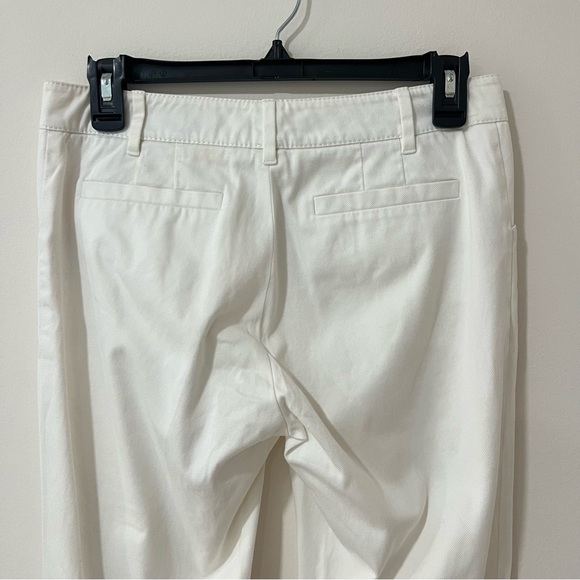 Gucci White Mid Rise Skinny Cotton Pants EU38 - Picture 4 of 8